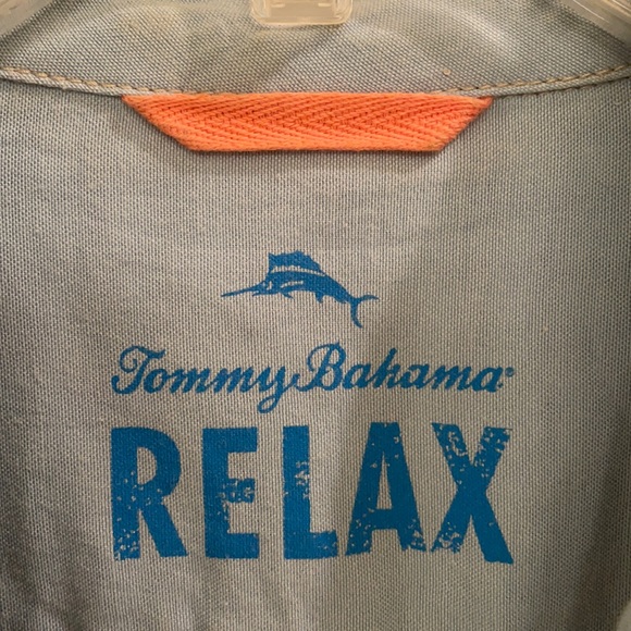Tommy Bahama men’s short sleeve linen shirt button front great print ..medium - Picture 1 of 7
